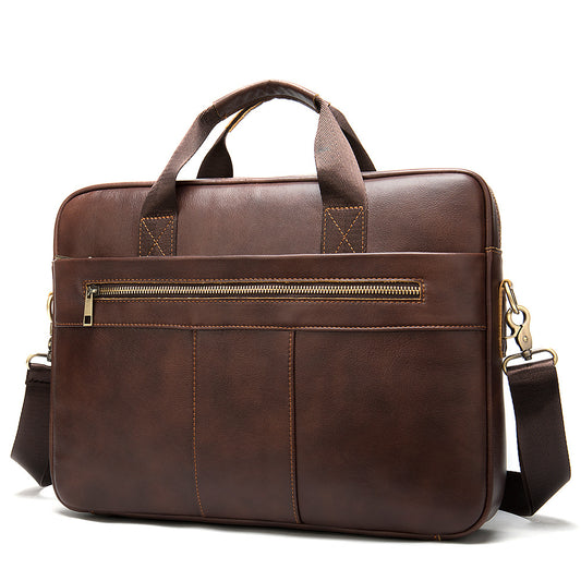 Men's Genuine Leather Briefcase