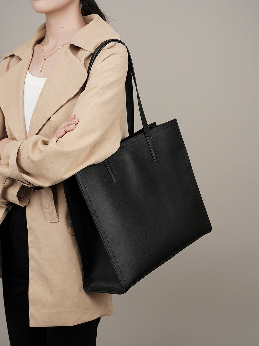 Women's Authentic Leather Large Capacity Briefcase