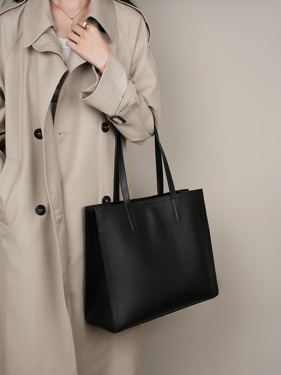 Women's Authentic Leather Large Capacity Briefcase