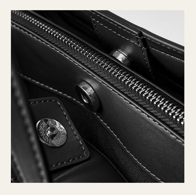 Women's Authentic Leather Large Capacity Briefcase