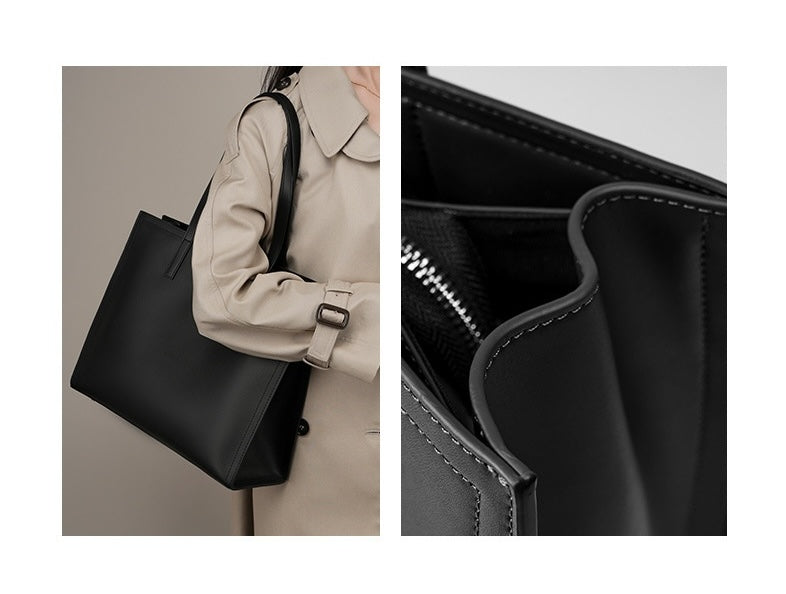 Women's Authentic Leather Large Capacity Briefcase