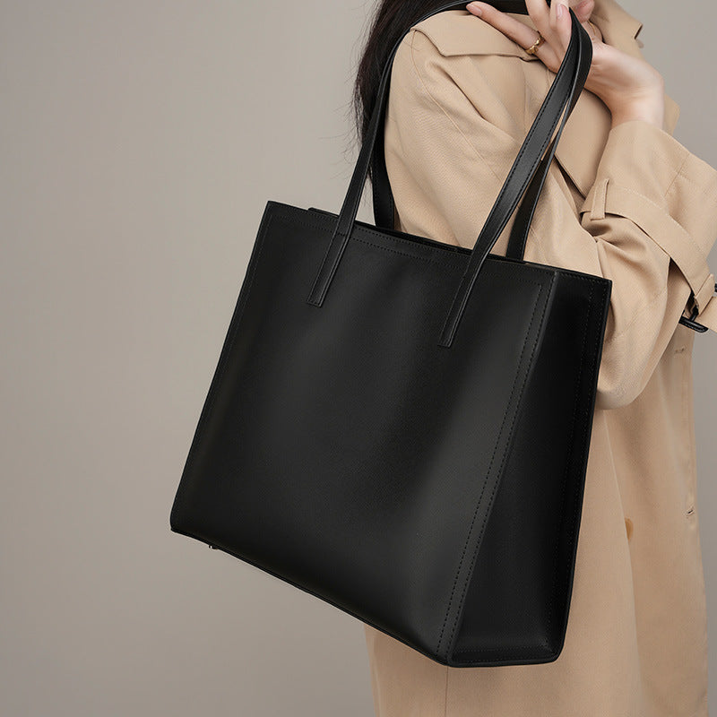 Women's Authentic Leather Large Capacity Briefcase