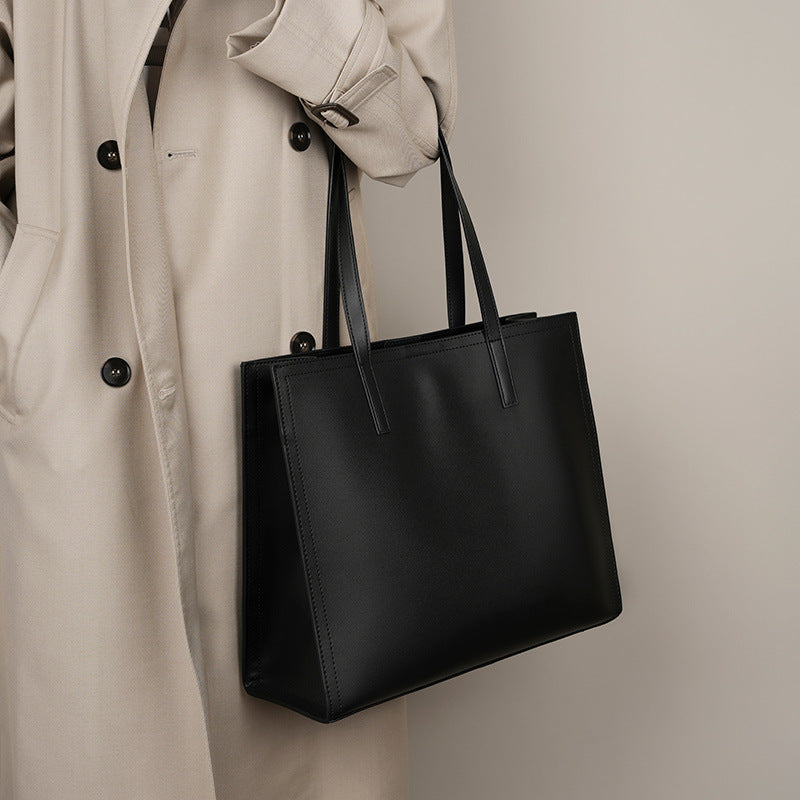 Women's Authentic Leather Large Capacity Briefcase