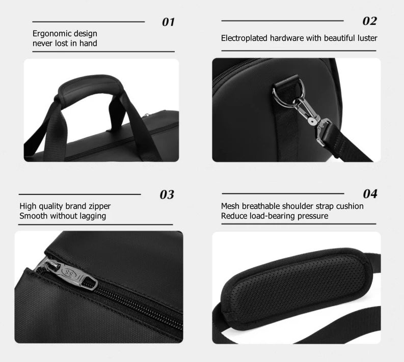 Waterproof All-in-One Suit Duffel Bag