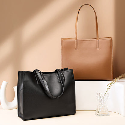 Women's Authentic Leather Large Capacity Briefcase